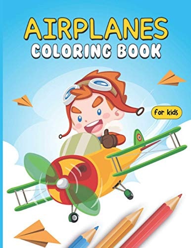 Airplanes Coloring For Kids