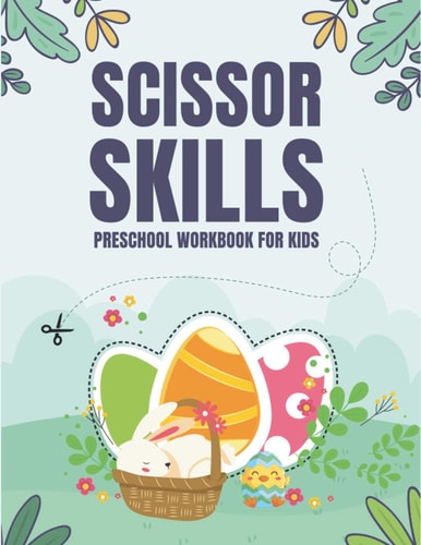 Scissor Skills Preschool Workbook for Kids