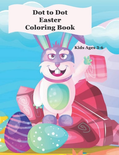 Dot to Dot Coloring Book Kids Ages 4-8
