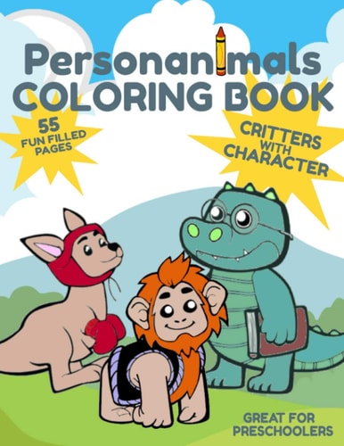 Personanimals Coloring Book Critters with Character!