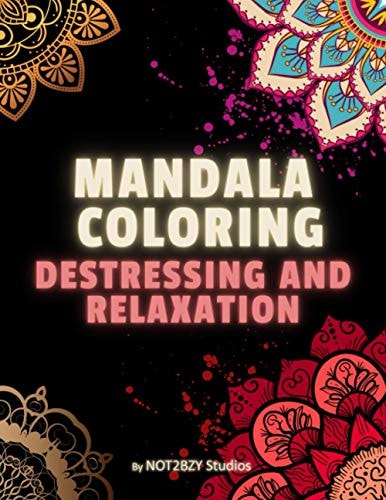 Mandala Coloring Destressing and Relaxation