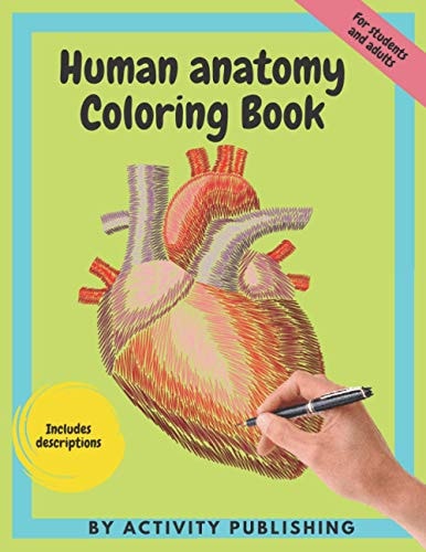 Human Anatomy Coloring Book Preety Activity and Coloring Book For Kids