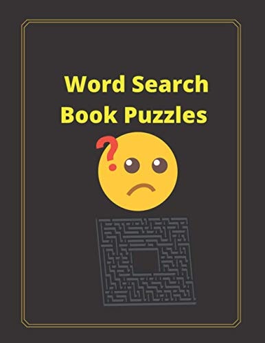Word Search Book Puzzles 8.5 X 11 Inches Crossword Puzzle Book, Sudoku Puzzle Book, Jumbles Games