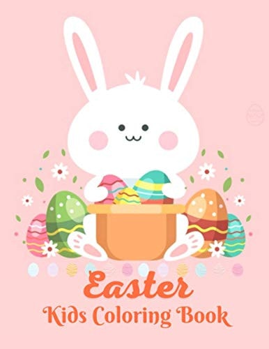 Easter Kids Coloring Book Happy Easter Coloring Book for Boys Girls Kids