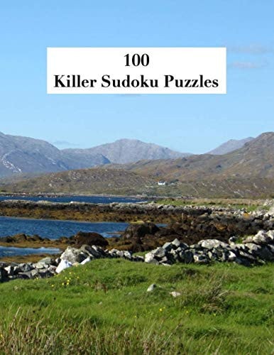 100 Killer Sudoku Puzzles 128 Pages, 8.5 X 11in, Paperback