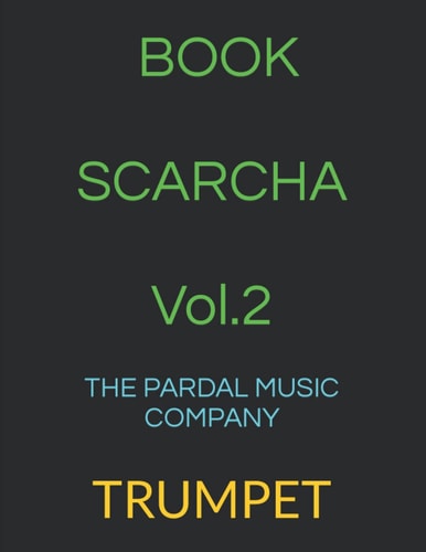 BOOK SCARCHA Vol. 2 Trumpet