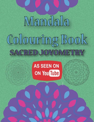 Mandala Colouring Book Sacred Joyometry