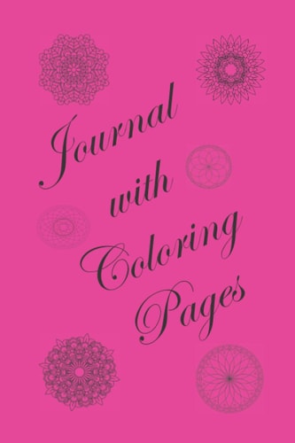 Journal with Coloring Pages