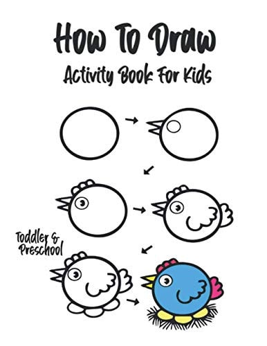 How To Draw Activity Book For Kids.