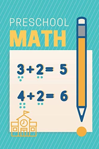 Preschool Math Workbook for Toddlers Ages 2-4 Beginner Math Pre Learning Book with Number Tracing and Matching Activities for 2, 3 and 4 Year Olds and Kindergarten Prep
