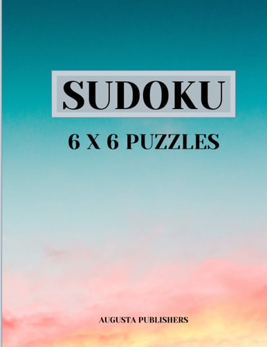 Sudoku 6 X 6 Puzzles