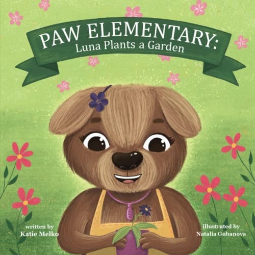 Paw Elementary Luna Plants a Garden