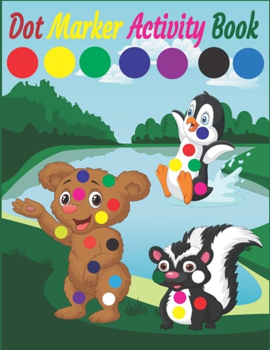 Dot Marker Activity Book Dot Marker Coloring Book Dot Marker Activity Book Animals Dot Coloring Book For Kids & Toddlers