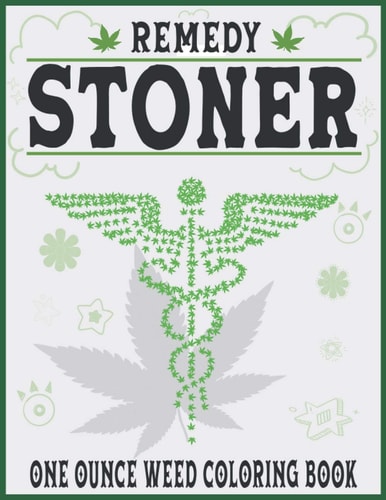 Stoner Coloring Book Stoner's Weed Coloring Book for Adults - 50 Unique Trippy Cannabis Pages