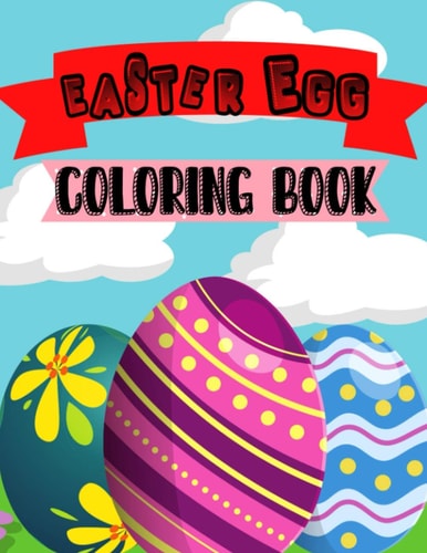 Easter Egg Coloring Book Toddlers & Preschool
