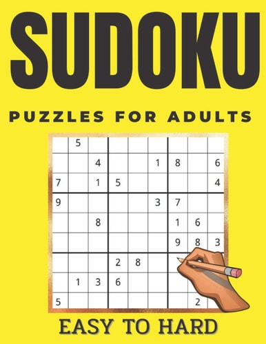Sudoku Puzzles For Adults Easy To Hard Super Sudoku of 200 Puzzles and Solutions, Easy-Medium-Hard Level