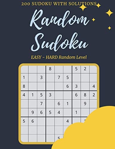 Random Sudoku Easy To Hard Random Level Tons of Challenge and Fun for Your Brain!