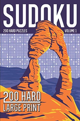 Sudoku Large Print Edition - Volume 1 Hard Sudoku Puzzles With Answers
