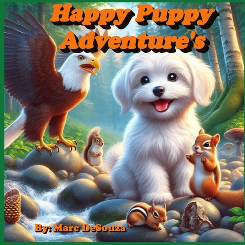 Lola The Happy Pup Adventures - The Big Stream A Childrens Book