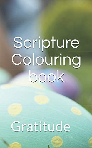 Scripture Colouring Book Gratitude