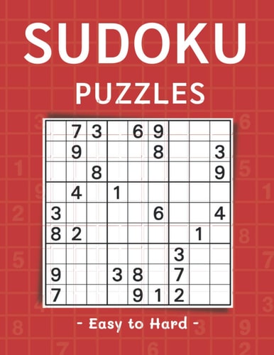 Sudoku Puzzles 500+ Sudoku Puzzle Book for Adults Easy to Hard (with Solutions) Large Print
