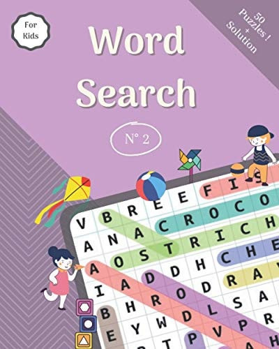 Word Search Puzzles 100 Page, 8×10