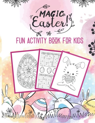 Magic Easter Fun Activity Book For Kids