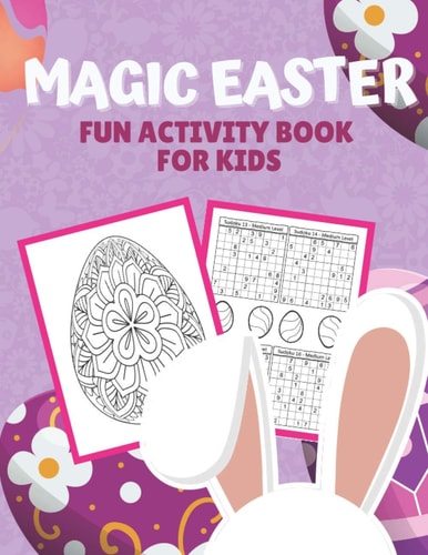 Magic Easter Fun Activity Book For Kids