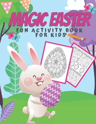 Magic Easter Fun Activity Book For Kids