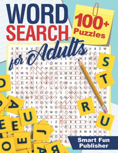 Word Search Book for Adults 100+ Puzzles