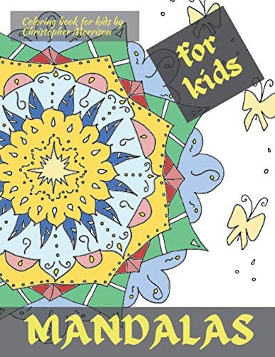 Mandala Coloring Book for Kids Beautiful Big Mandalas to Color, Beginners Mandala Collection, Fun, Easy, For Kids Ages 4-7, 8-12