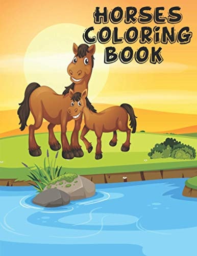 Horses Coloring Book The Horse Lover's Coloring Book