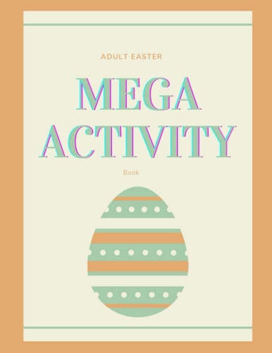Adult Mega Easter Activity Book