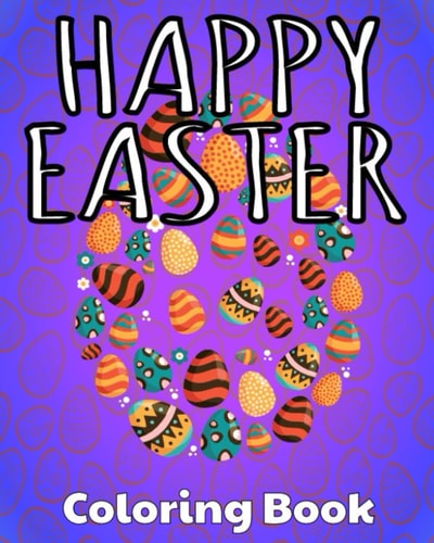 Happy Easter Coloring Book