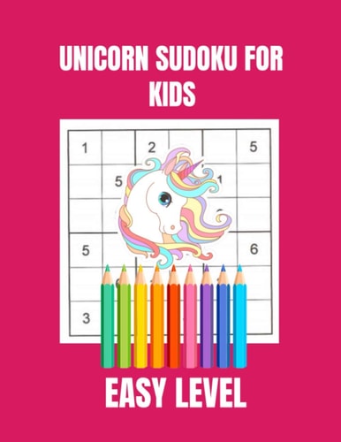 Sudoku Unicorn Sudoku For Kids