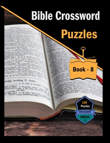 Bible Crossword Puzzles Book - 8