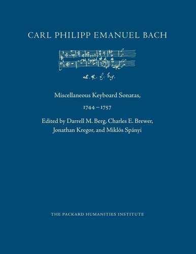 Miscellaneous Keyboard Sonatas, 1744-1757
