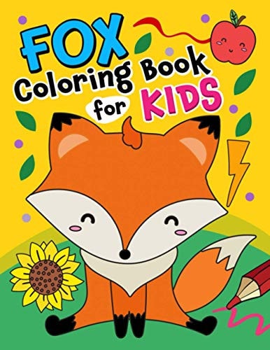 Fox Coloring Book for Kids