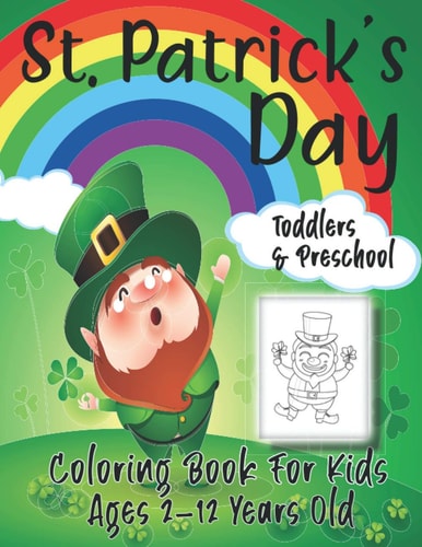 St. Patrick's Day Coloring Book For Kids.
