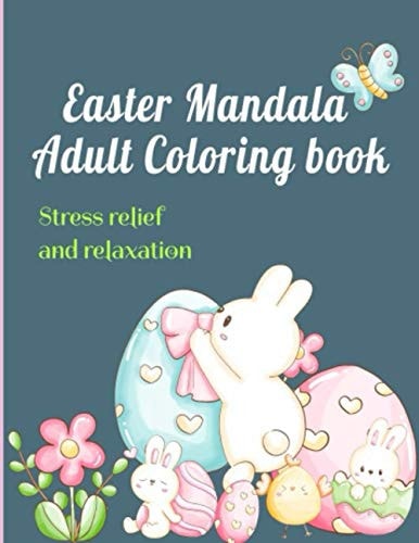 Easter Mandala Adult Coloring Book