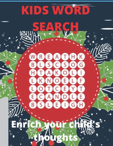 Kids Word Search Enrich Your Child's Thoughts Word Search Puzzle Books for Kids, Improve Memory Book