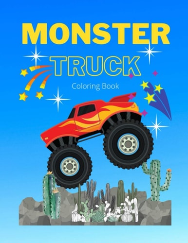Monster Truck Coloring Book