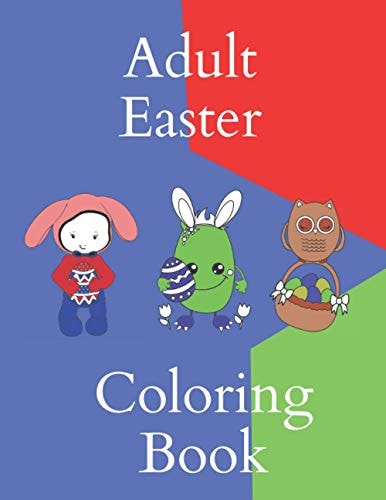 Adult Easter Coloring Book Gift for Adult Or Teens Egg Style Coloring Pages