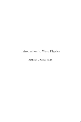 Introduction to Wave Physics