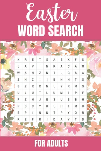 Easter Word Search for Adults Christian Crossword for Adults Cross Words Puzzle Book Word Search Large Print