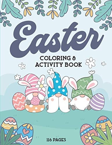 Easter Coloring & Activity Book for Kids