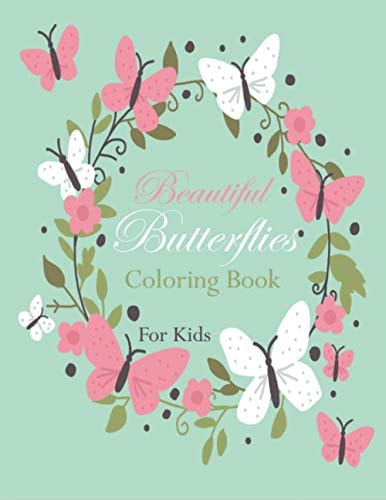 Beautiful Butterflies Coloring Book For Kids Creative Haven Butterflies Coloring Books / A Relaxing Book