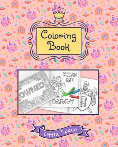 Little Space Coloring Book Princess Kingdom
