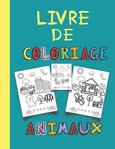 Livre de Coloriage Animaux Animaux, Forêt, Livre de Coloriage Alphabets Pour Enfants - Livre de Coloriage Forêt.