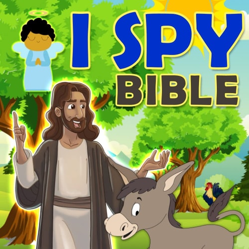 I Spy Bible Fun Interactive Puzzle Activity Book for Toddlers, Preschool | Boys and Girls |Ages 1-4, 2-5, 4-6, 7-9